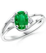 Cubic Zirconia Sterling Silver Tamilnadu Ring