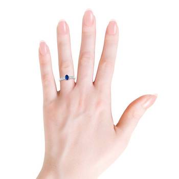 Cubic Zirconia Sterling Silver Varsha Ring 2