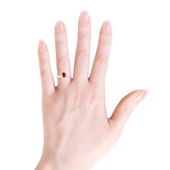 Cubic Zirconia Sterling Silver Pratiksha Ring 2