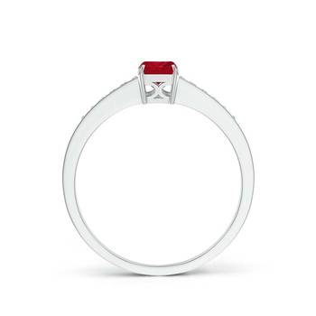 Cubic Zirconia Sterling Silver Swapna Ring 3
