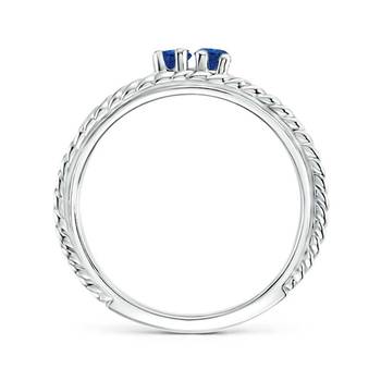 Cubic Zirconia Sterling Silver Priyanka Ring 3