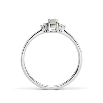 Cubic Zirconia Sterling Silver Sobha Ring 3