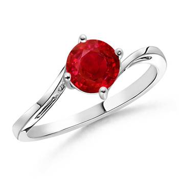 Cubic Zirconia Sterling Silver Manali Ring 1