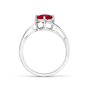 Cubic Zirconia Sterling Silver Manali Ring 3