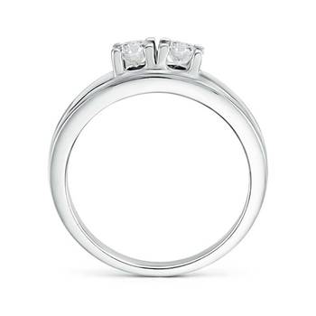 Cubic Zirconia Sterling Silver Aarti Ring 3