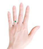 Cubic Zirconia Sterling Silver Nitisha Ring