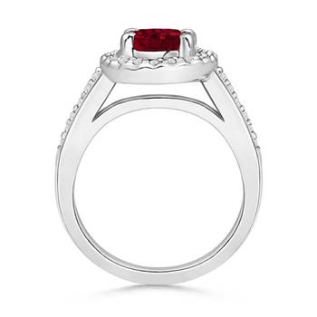 Cubic Zirconia Sterling Silver Arundhati Ring 3