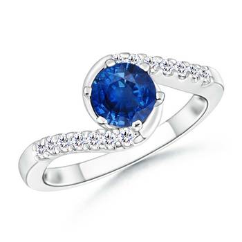 Cubic Zirconia Sterling Silver Amisha Ring 1