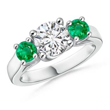 Cubic Zirconia Sterling Silver Shamiksha Ring 1