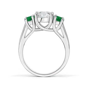Cubic Zirconia Sterling Silver Shamiksha Ring 3