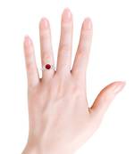 Cubic Zirconia Sterling Silver Parthavi Ring