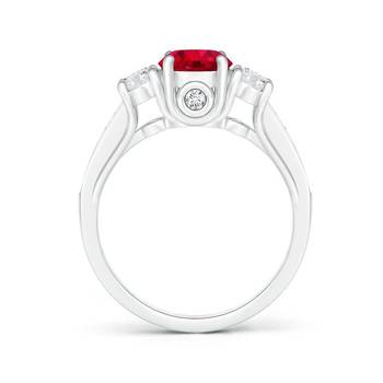 Cubic Zirconia Sterling Silver Parthavi Ring 2