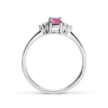 Cubic Zirconia Sterling Silver Vibhuti Ring 3