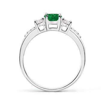 Cubic Zirconia Sterling Silver Nilam Ring 3