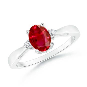 Cubic Zirconia Sterling Silver Nandini Ring 1