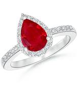 Cubic Zirconia Sterling Silver Pooja Ring