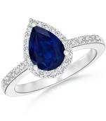 Cubic Zirconia Sterling Silver Divya Ring