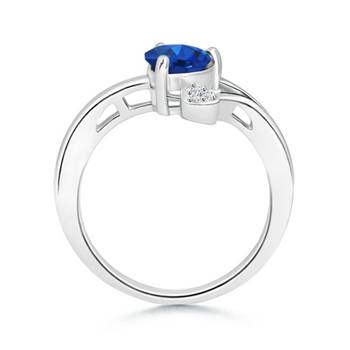Cubic Zirconia Sterling Silver Supriya Ring 3