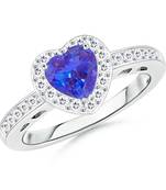 Cubic Zirconia Sterling Silver Ranchi Ring