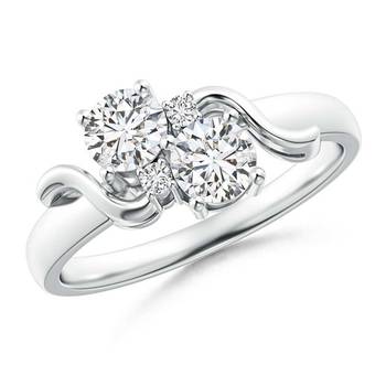 Cubic Zirconia Sterling Silver Kolkatta Ring 1