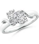 Cubic Zirconia Sterling Silver Kolkatta Ring