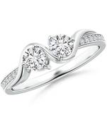 Cubic Zirconia Sterling Silver Aarvi Ring