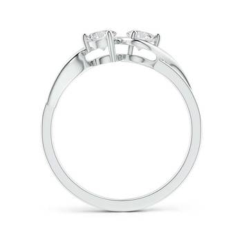 Cubic Zirconia Sterling Silver Aarvi Ring 3