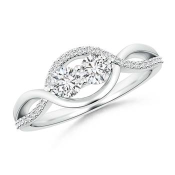 Cubic Zirconia Sterling Silver Kavay Ring 1