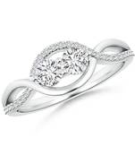 Cubic Zirconia Sterling Silver Kavay Ring