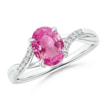 Cubic Zirconia Sterling Silver Varsha Ring 1