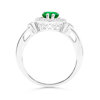 Cubic Zirconia Sterling Silver Sakshi Ring 3