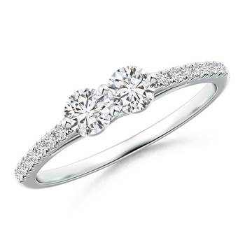 Cubic Zirconia Sterling Silver Durga Ring 1