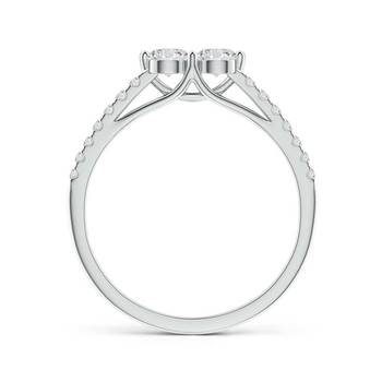 Cubic Zirconia Sterling Silver Durga Ring 3