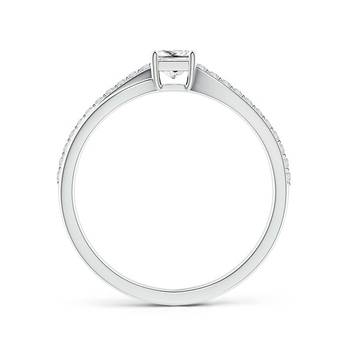 Cubic Zirconia Sterling Silver Divyanka Ring 3