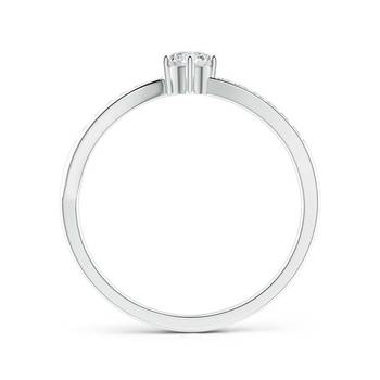 Cubic Zirconia Sterling Silver Kinjal Ring 3