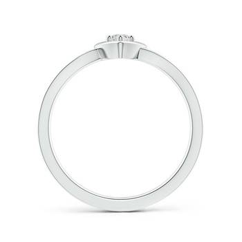 Cubic Zirconia Sterling Silver Saniya Ring 3