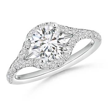 Cubic Zirconia Sterling Silver Swapna Ring 1