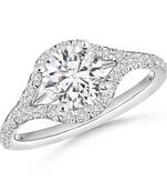 Cubic Zirconia Sterling Silver Swapna Ring