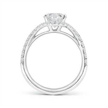 Cubic Zirconia Sterling Silver Swapna Ring 3
