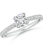 Cubic Zirconia Sterling Silver Tejashree Ring