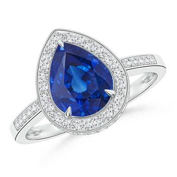 Cubic Zirconia Sterling Silver Amita Ring 1