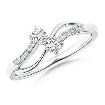 Cubic Zirconia Sterling Silver Sonal Ring 1