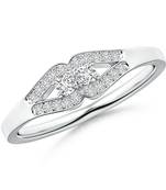 Cubic Zirconia Sterling Silver Sadhna Ring