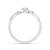 Cubic Zirconia Sterling Silver Kirti Ring