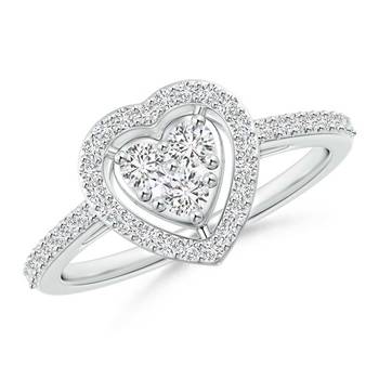 Cubic Zirconia Sterling Silver Gujarat Ring 1