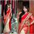 Bridal wear half-half saree