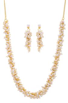 REAL PEARLS NECKLACE SET FROM HYDERABAD(LOOSER SET)