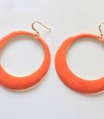 Bright Orange Earrings
