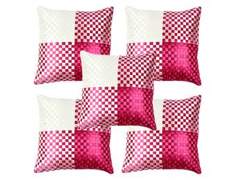 Amazing Pink Cushion Covers- Set of 5 1