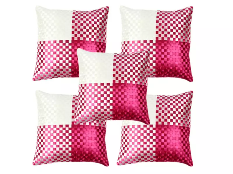 Amazing Pink Cushion Covers- Set of 5